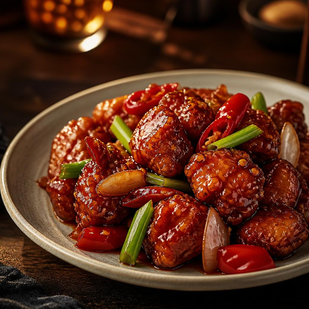 Honey chilli chicken